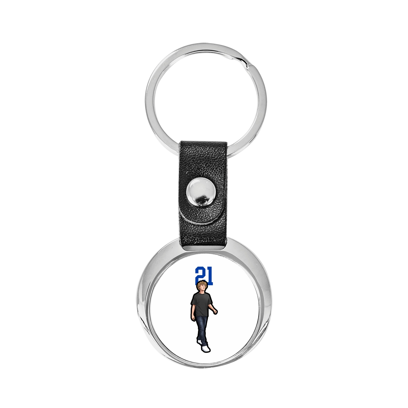 Key Chain — Number Top in Classic