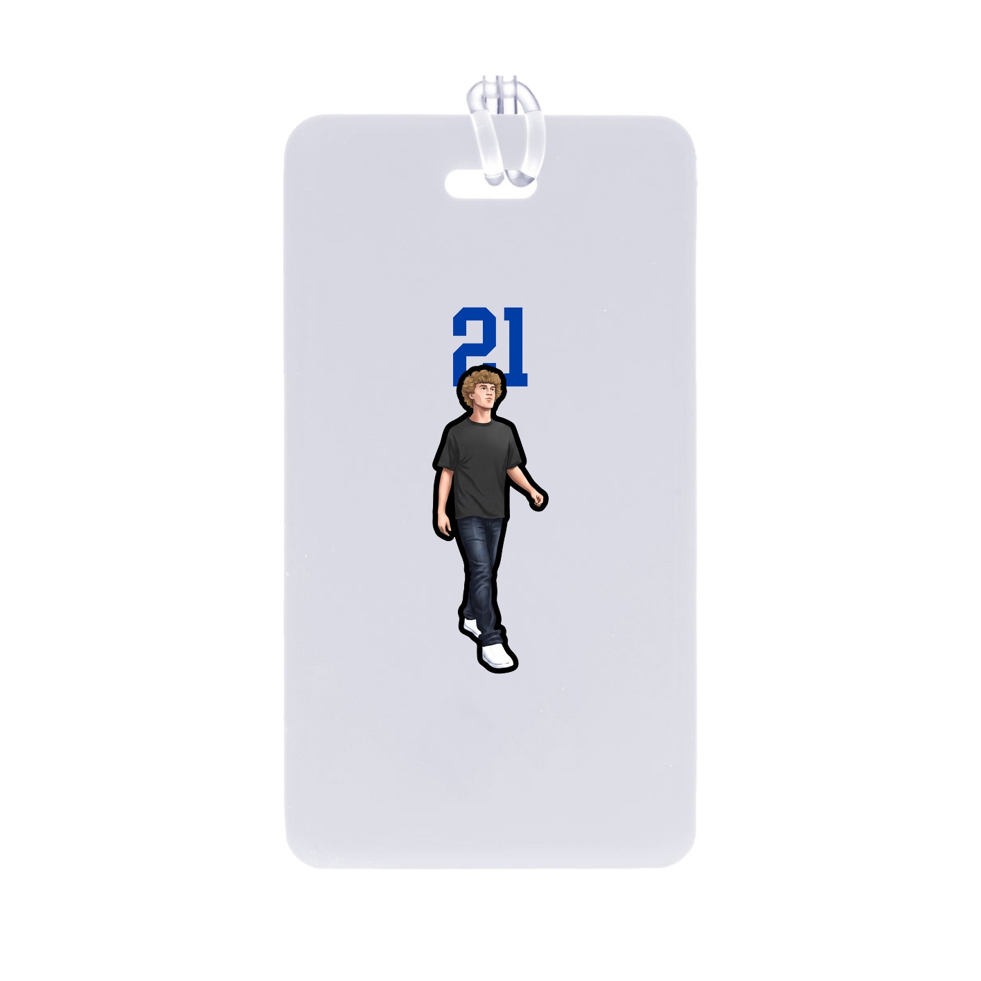 Bag Tag — Number Top in Classic