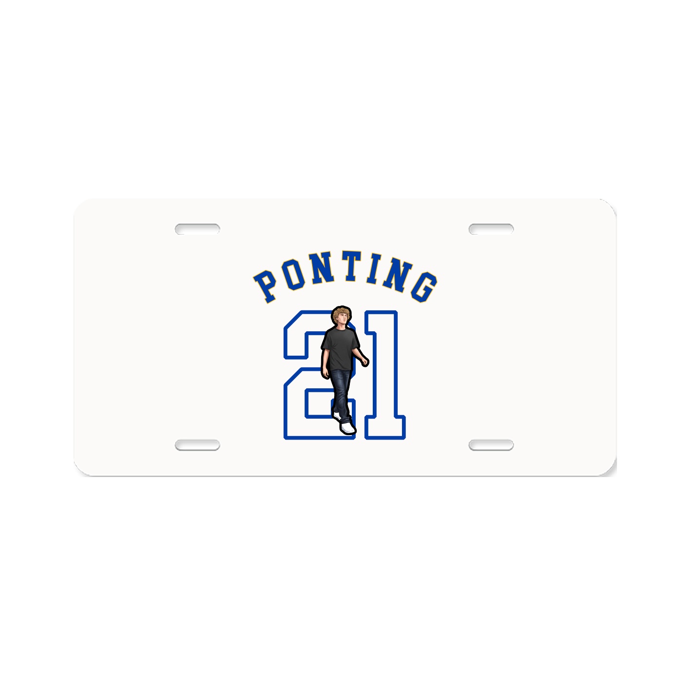 License Plate — Shirsey Arch in Classic