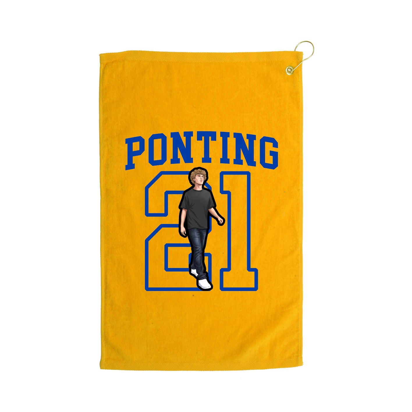 Golf Towel — Shirsey in Gold
