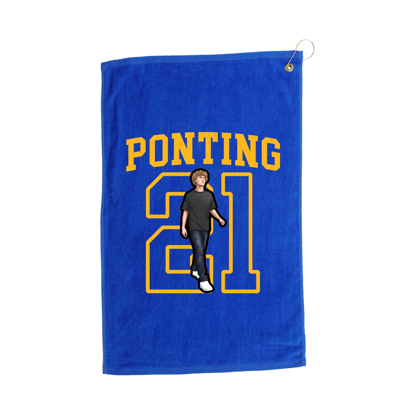 Golf Towel — Shirsey in Royal