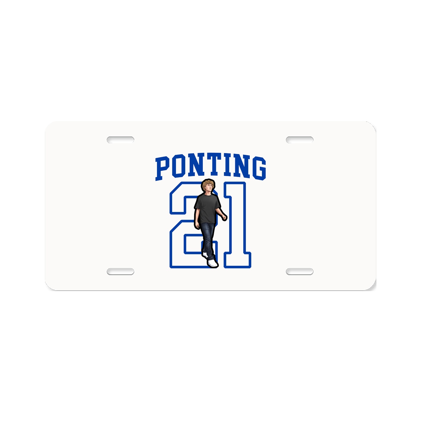 License Plate — Shirsey in Classic