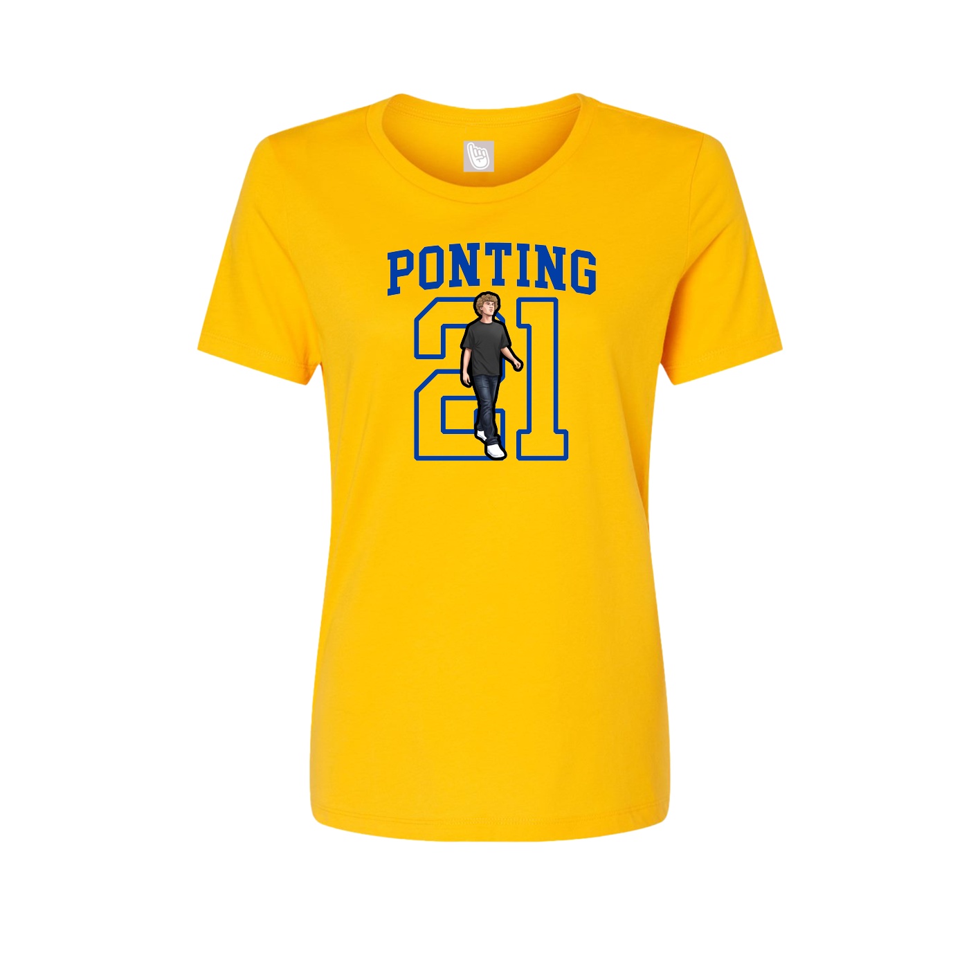 Womens Tee — Shirsey in Gold