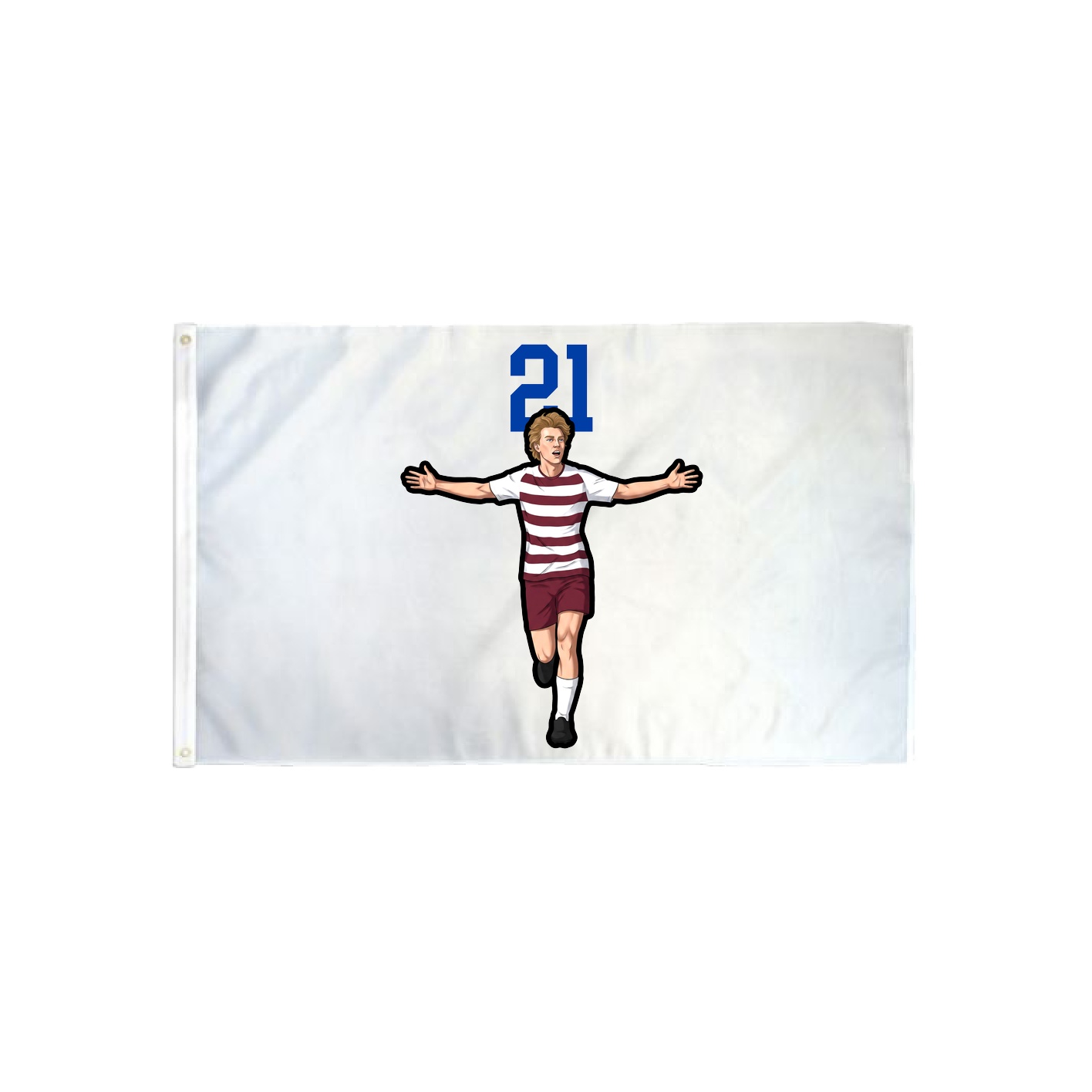 3x5 Flag — Number Top in Classic