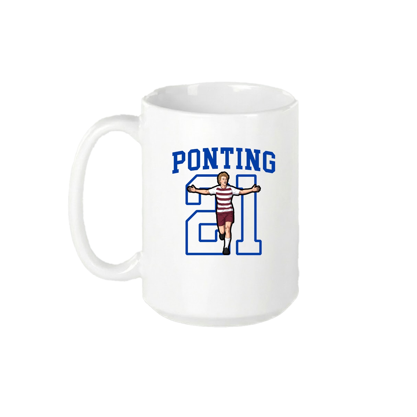 15oz Coffee Mug — Shirsey in White