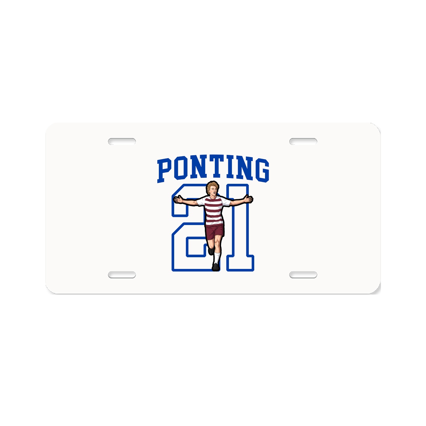 License Plate — Shirsey in Classic