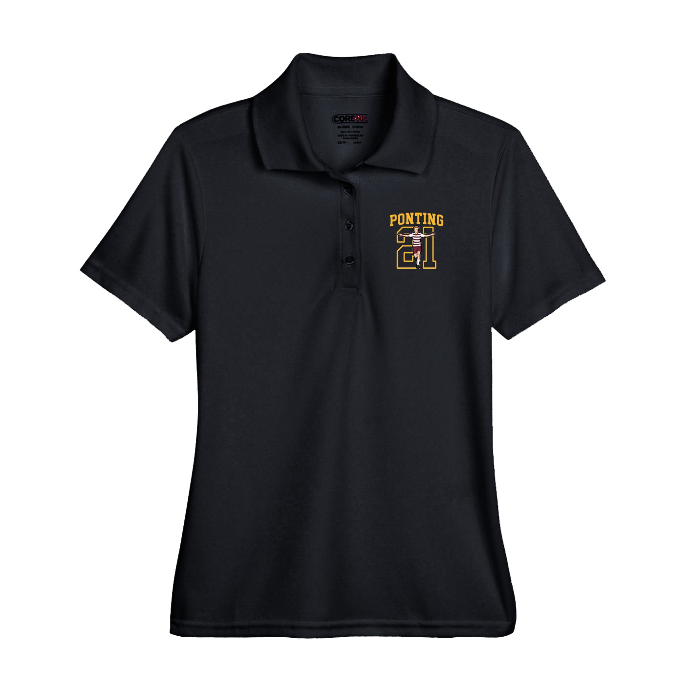 Performance Polo — Shirsey in Black