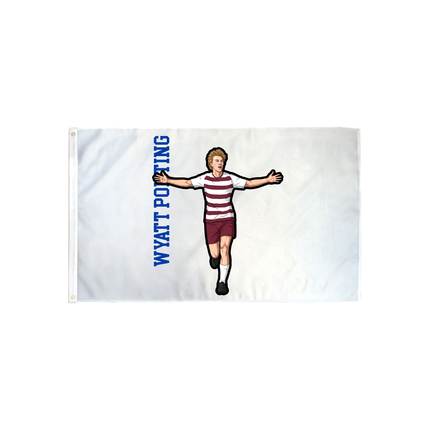 3x5 Flag — Name Vertical in Classic
