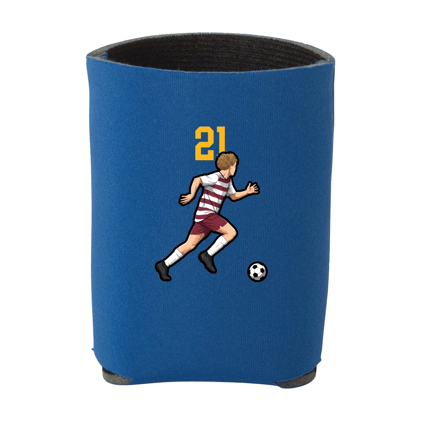Can Holder — Number Top in Royal