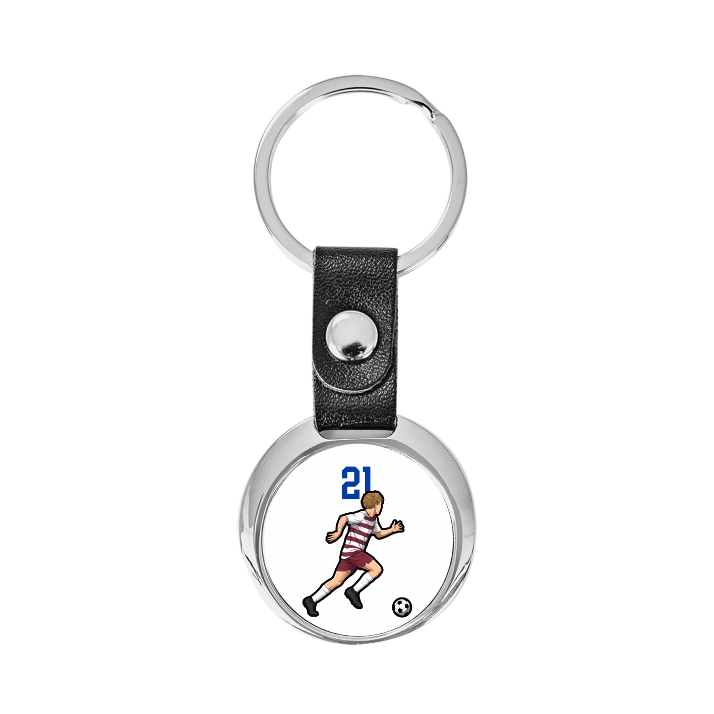 Key Chain — Number Top in Classic