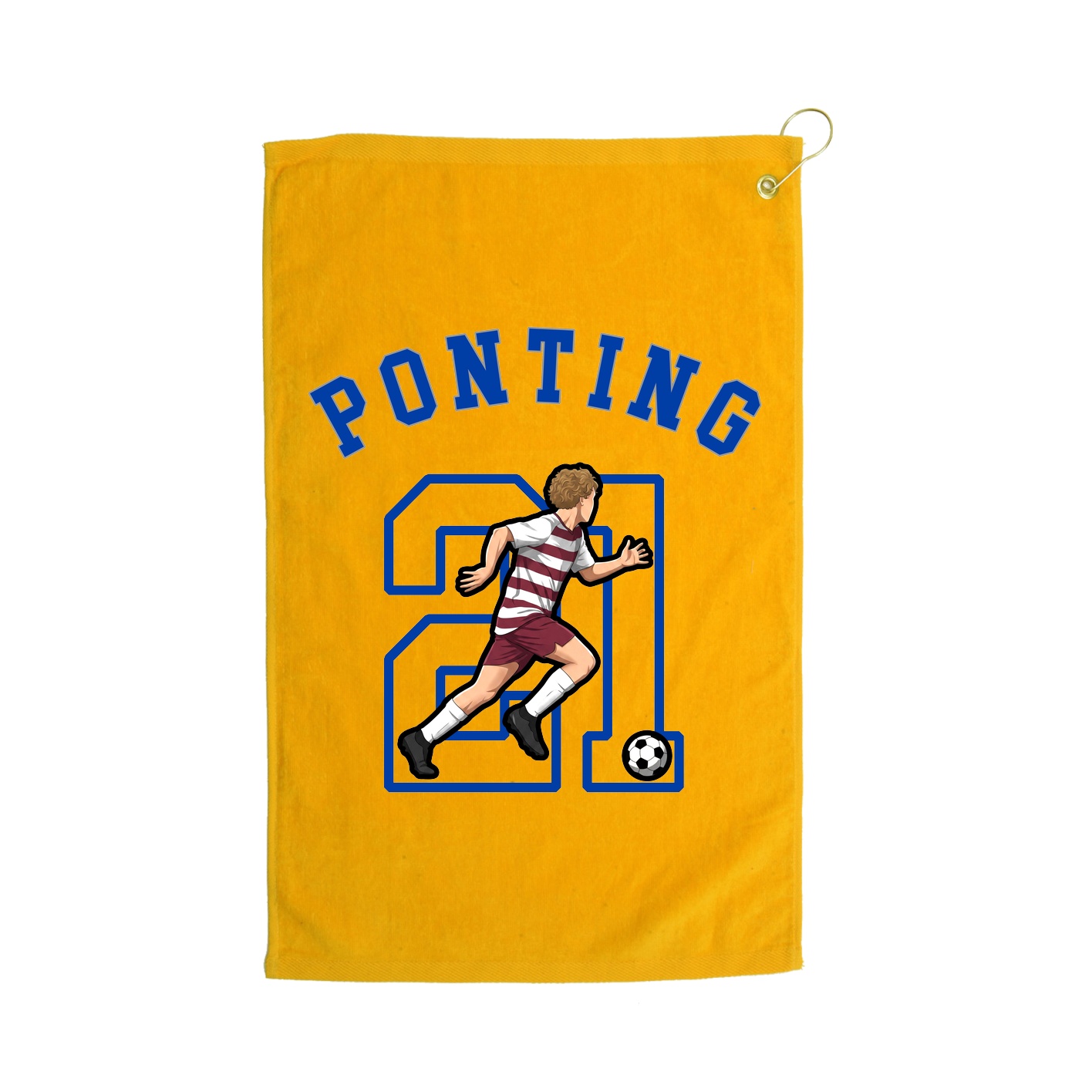 Golf Towel — Shirsey Arch in Gold
