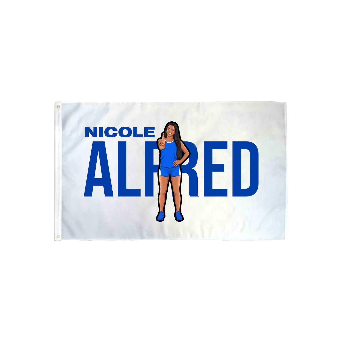 3x5 Flag — Player Name in Classic