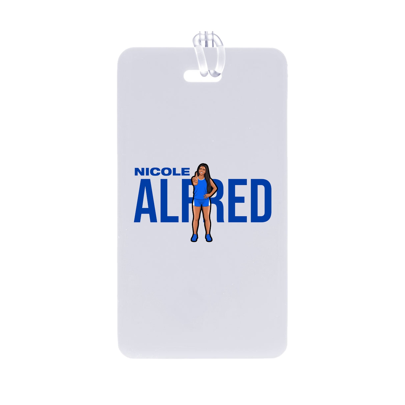 Bag Tag — Player Name in Classic