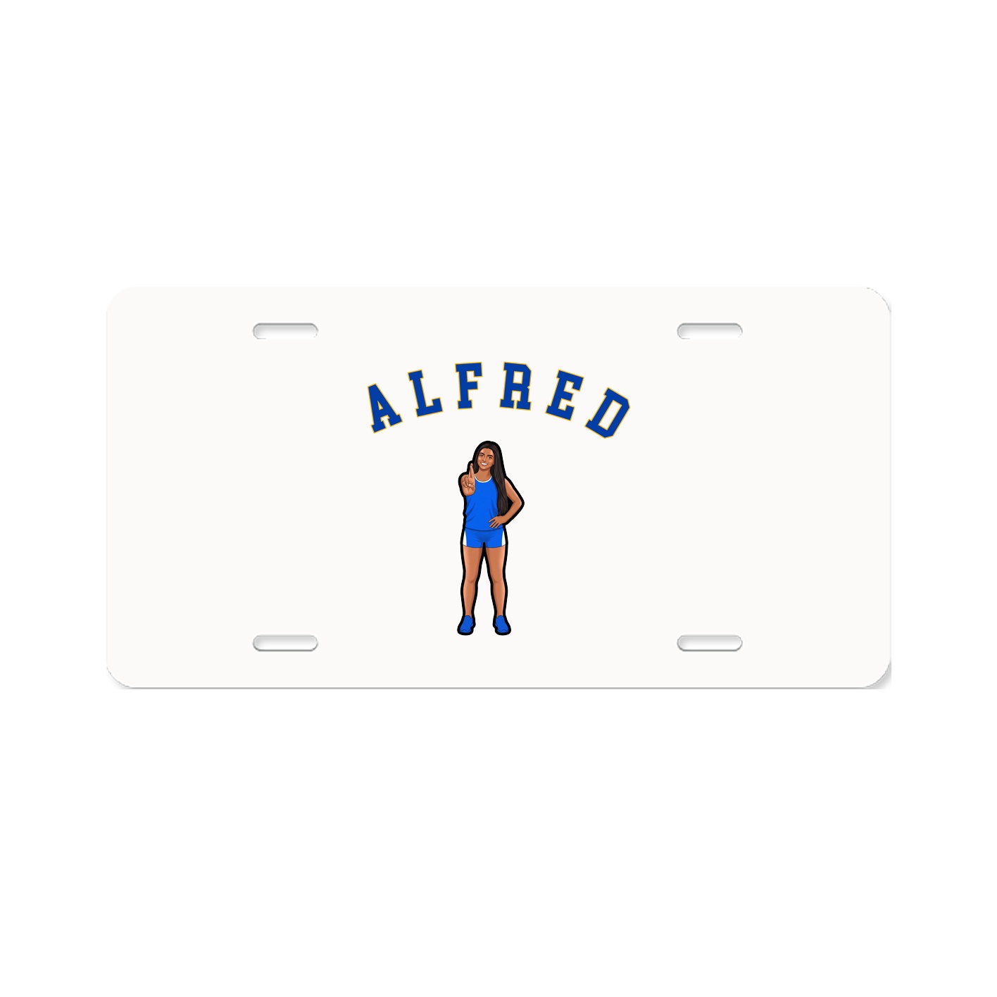 License Plate — Shirsey Arch in Classic