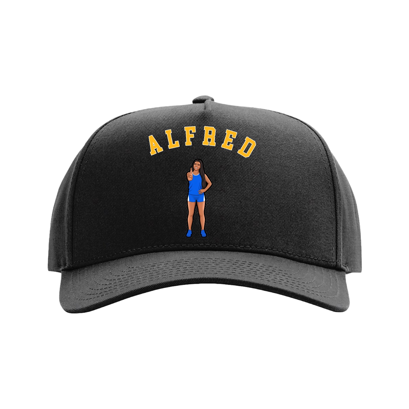 Full Fabric Five-Panel Champ Cap