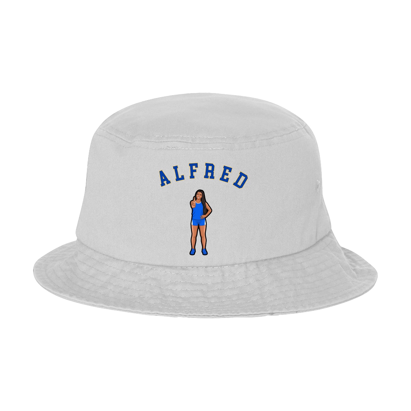 Bucket Cap — Shirsey Arch in White