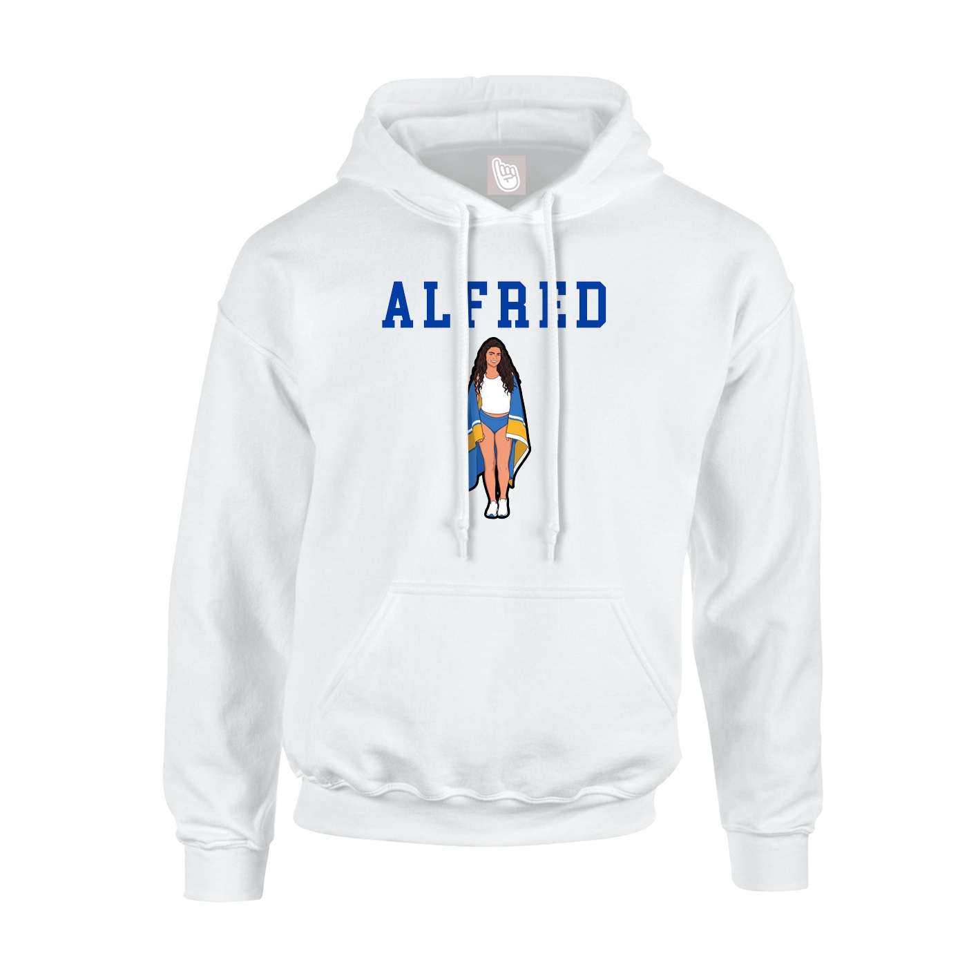 Youth Hoodie — Shirsey in White