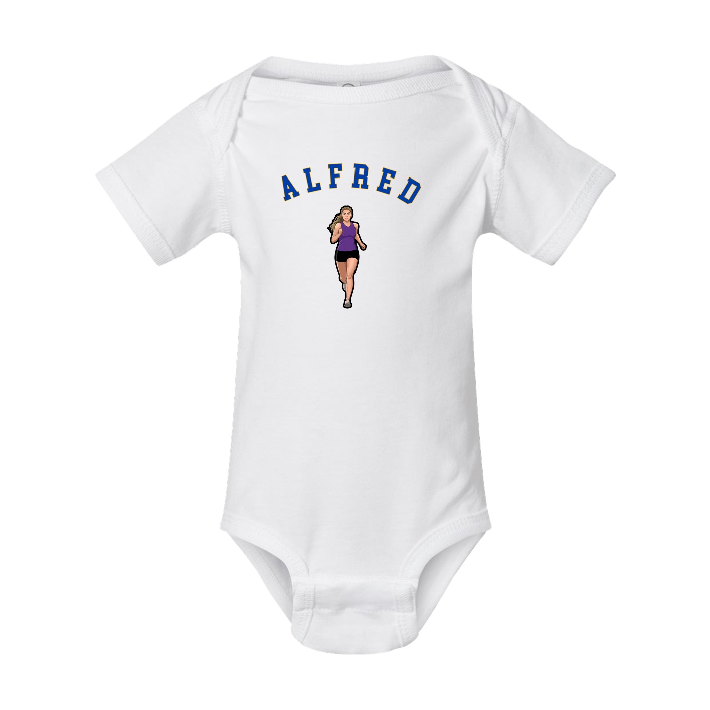 Baby Onesie — Shirsey Arch in White