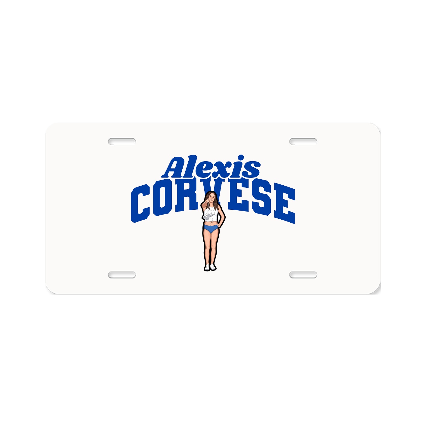 License Plate — Signature Arch in Classic