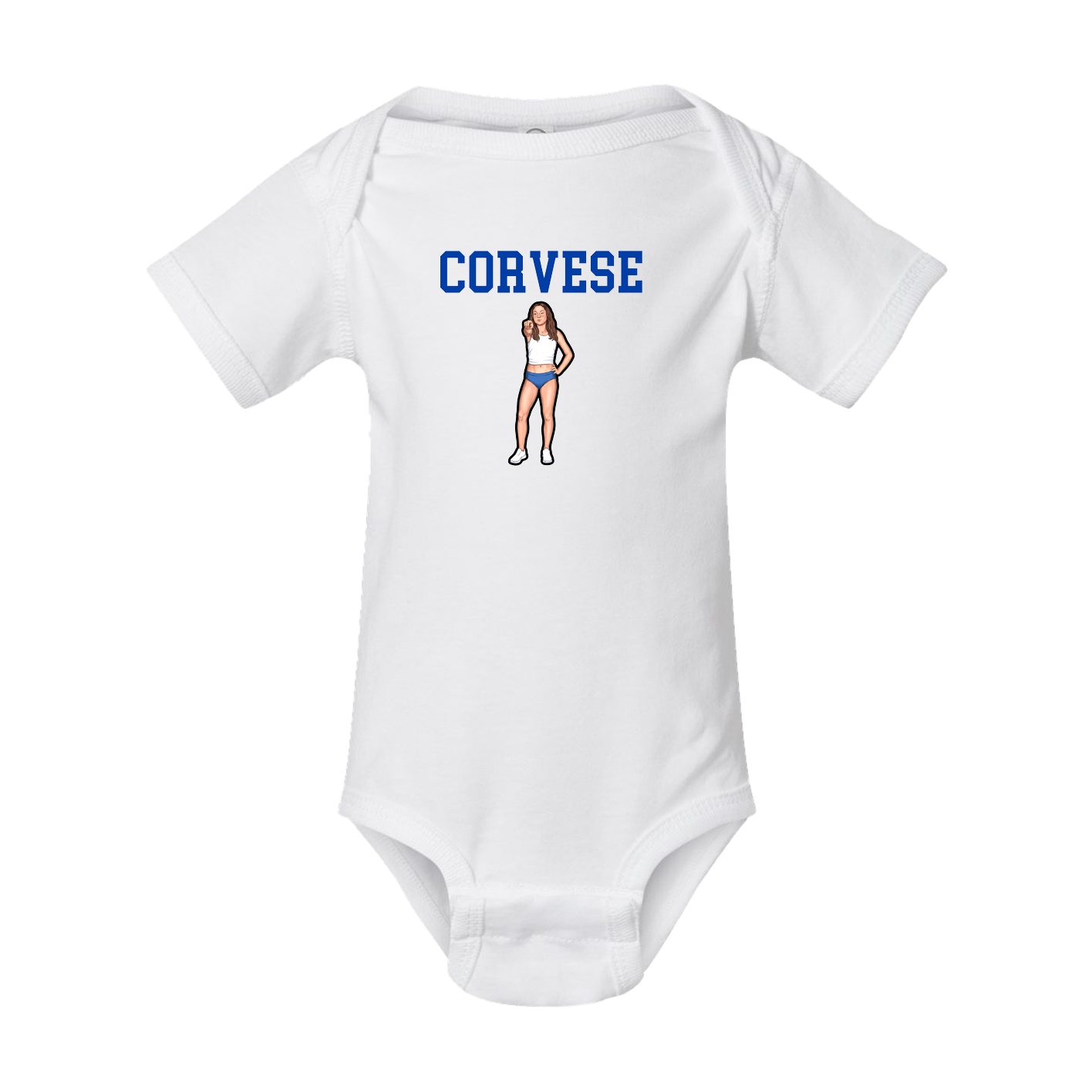 Baby Onesie — Shirsey in White
