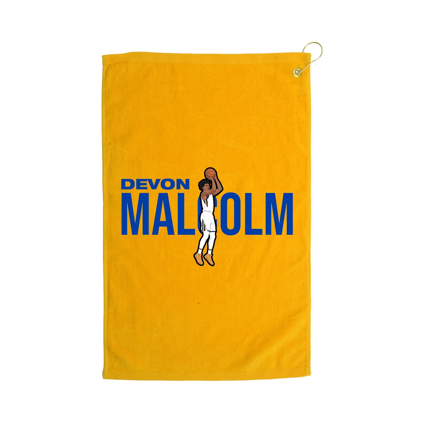 Golf Towel — Player Name in Gold