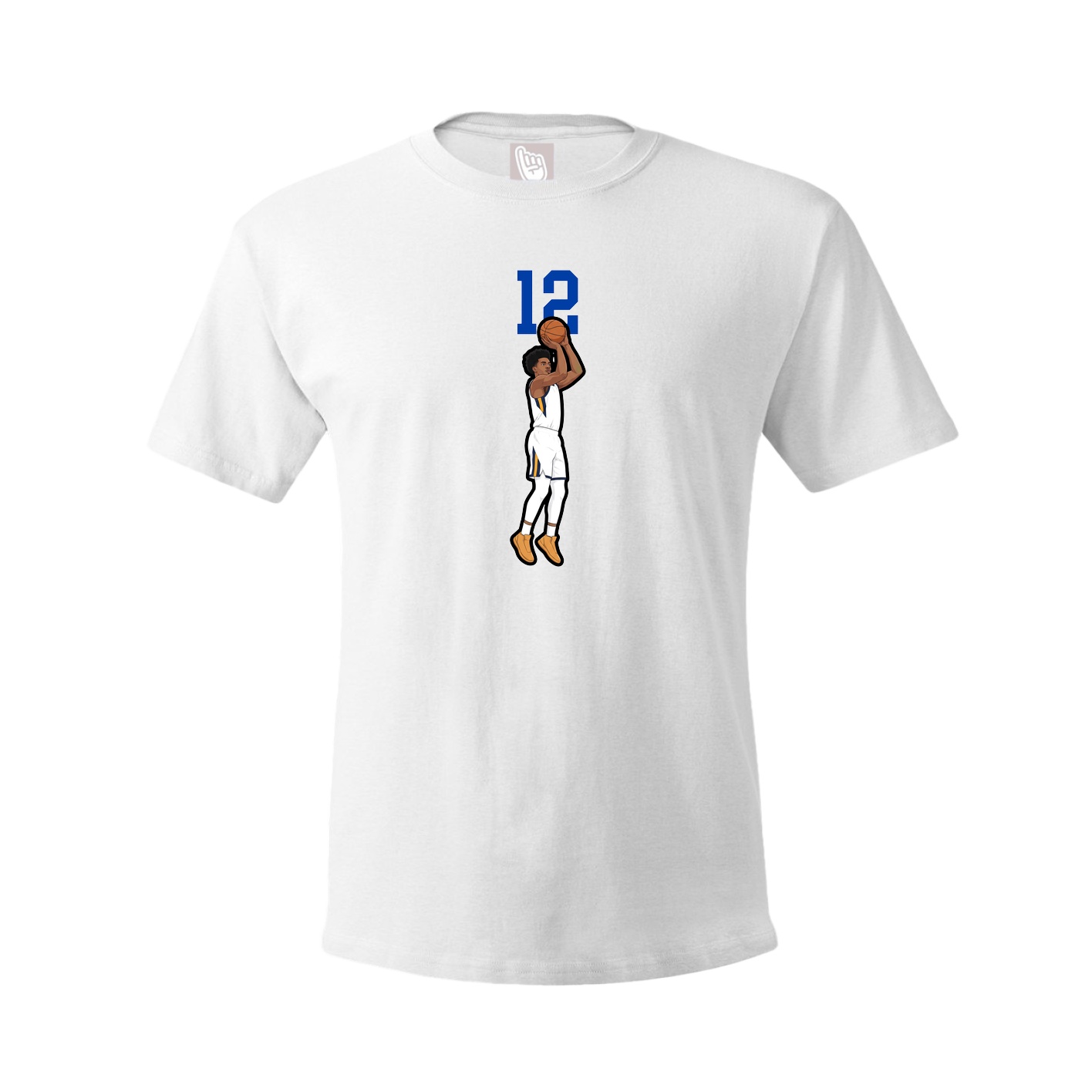 Tee — Number Top in White