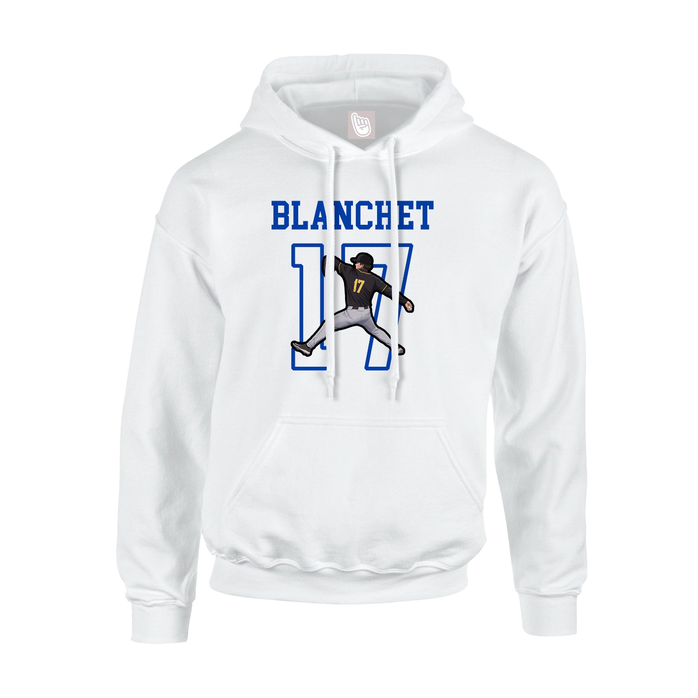 Youth Hoodie — Shirsey in White