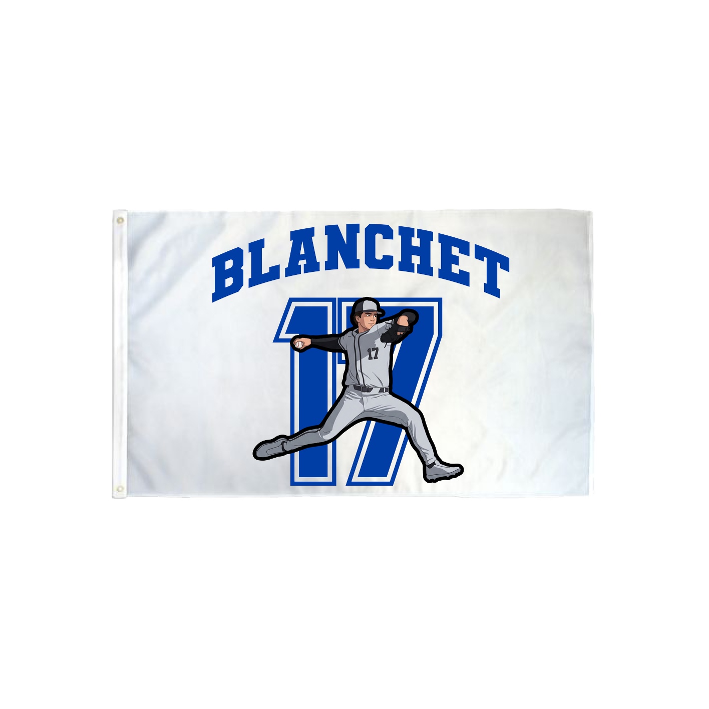 3x5 Flag — Number in Classic