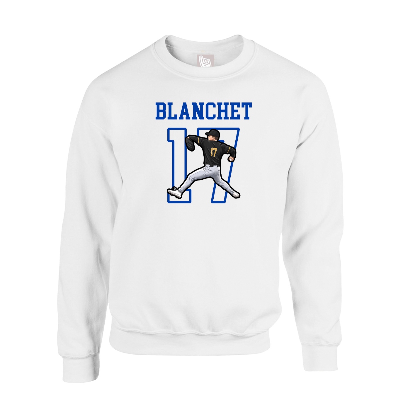 Fleece Crew — Shirsey in White