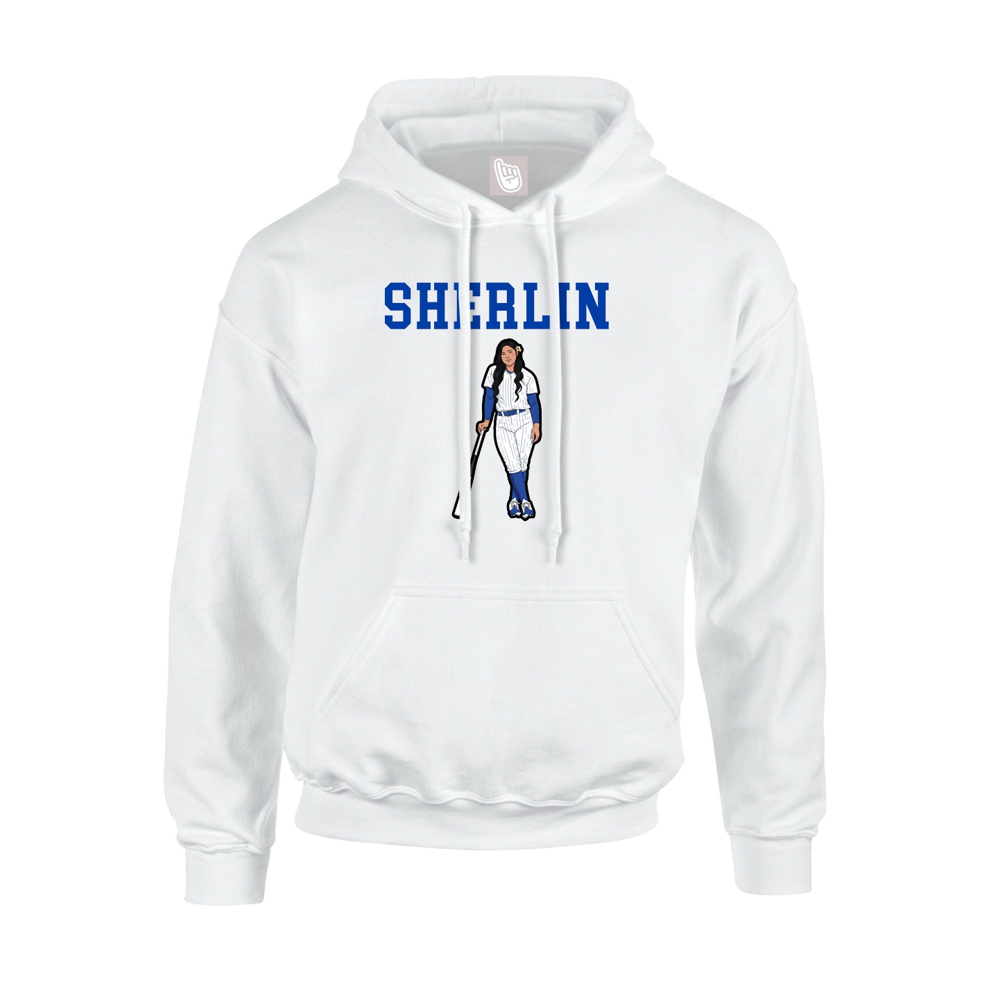 Hoodie — Shirsey in White