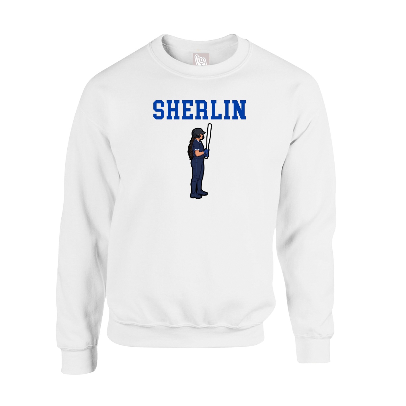 Fleece Crew — Shirsey in White