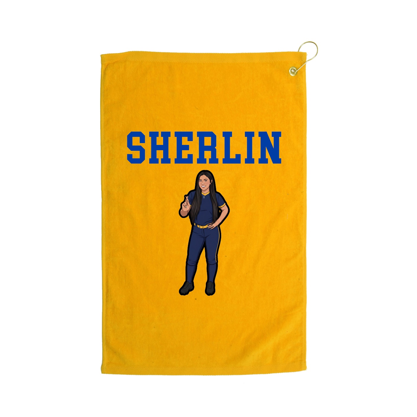 Golf Towel — Shirsey in Gold