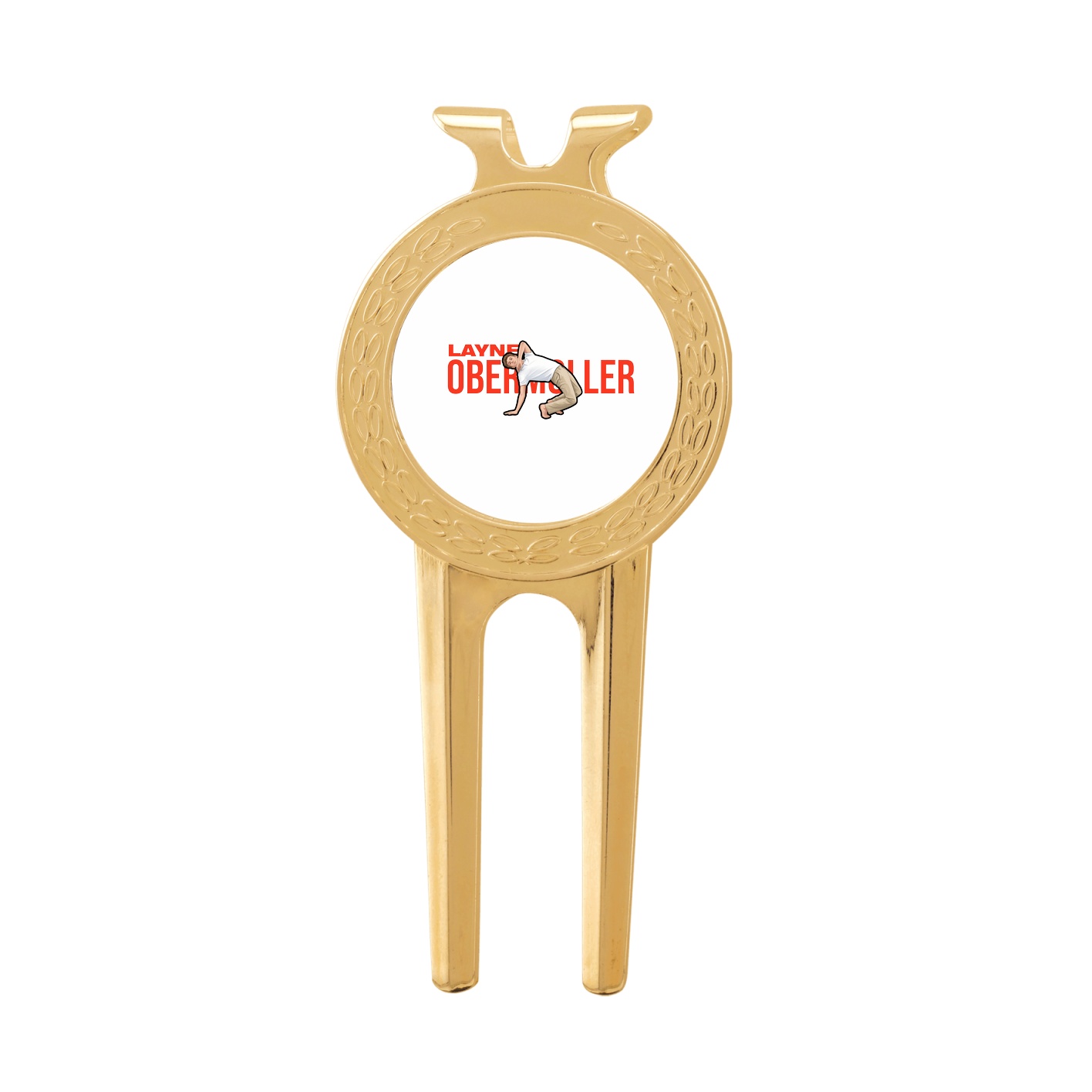 Divot Tool with Ball Marker — Player Name in Classic