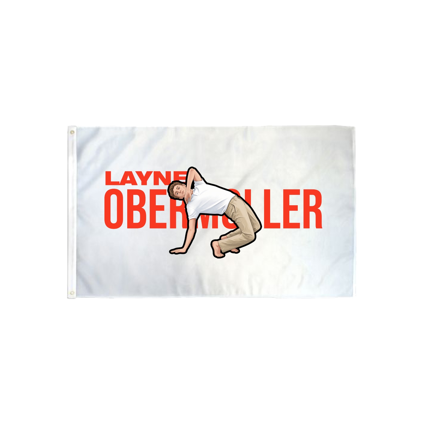 3x5 Flag — Player Name in Classic