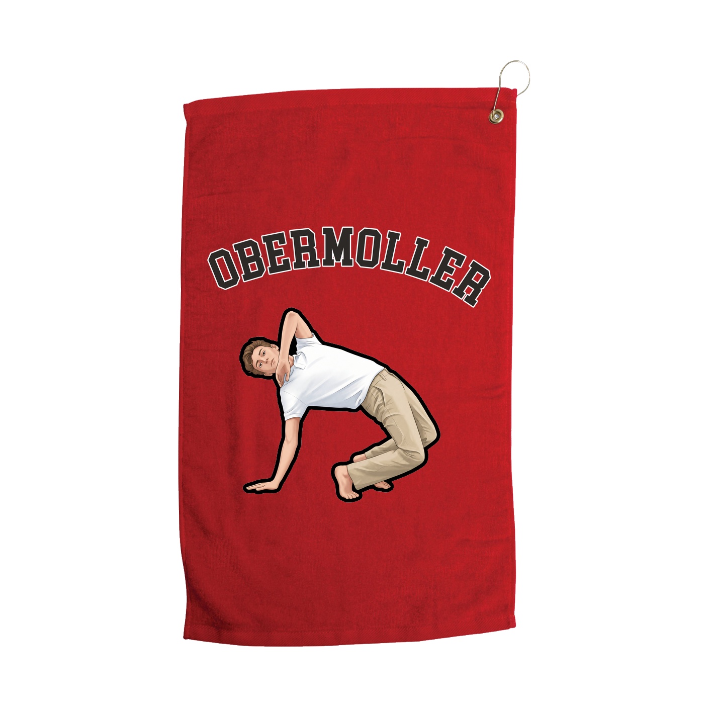 Golf Towel — Shirsey Arch in Red