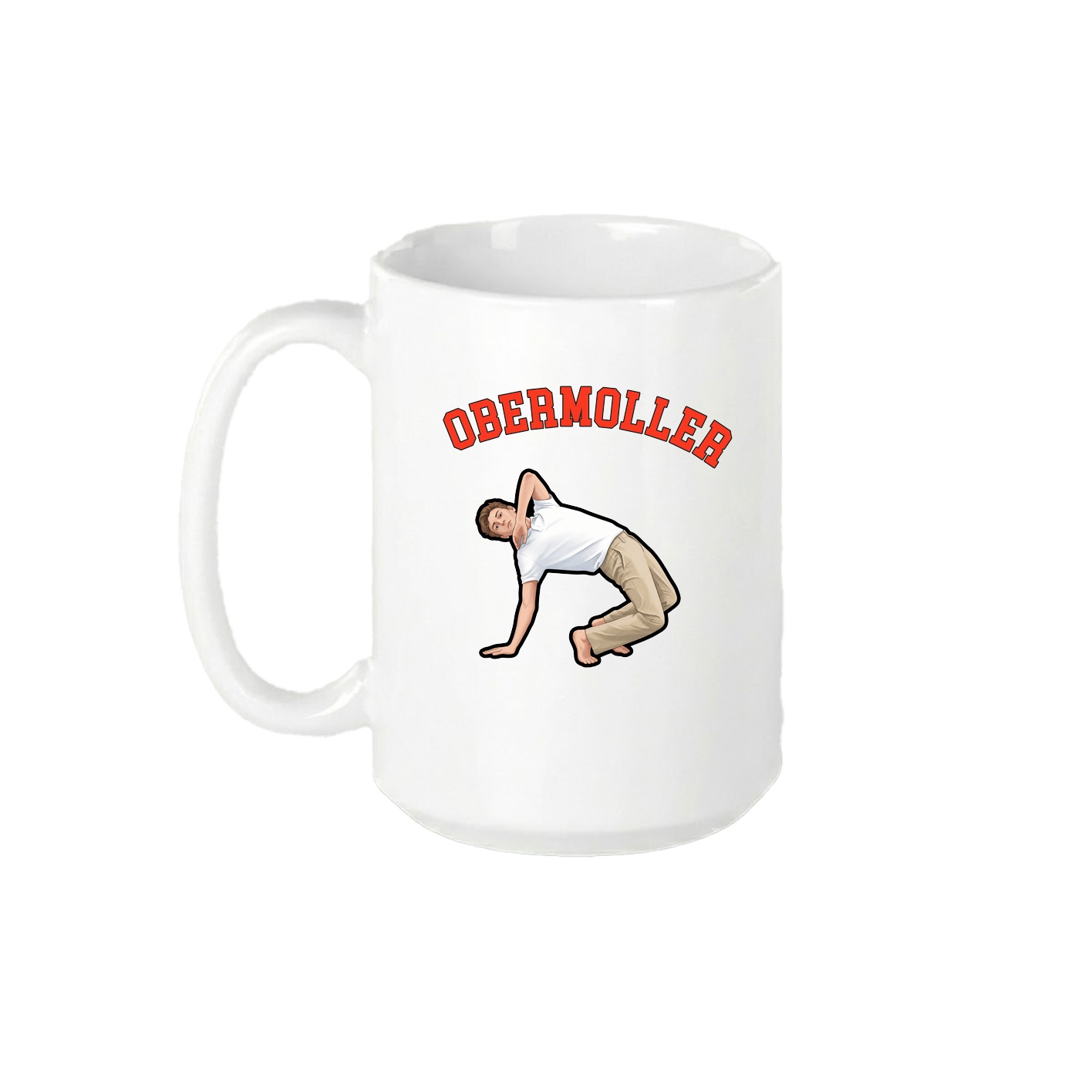 15oz Coffee Mug — Shirsey Arch in White