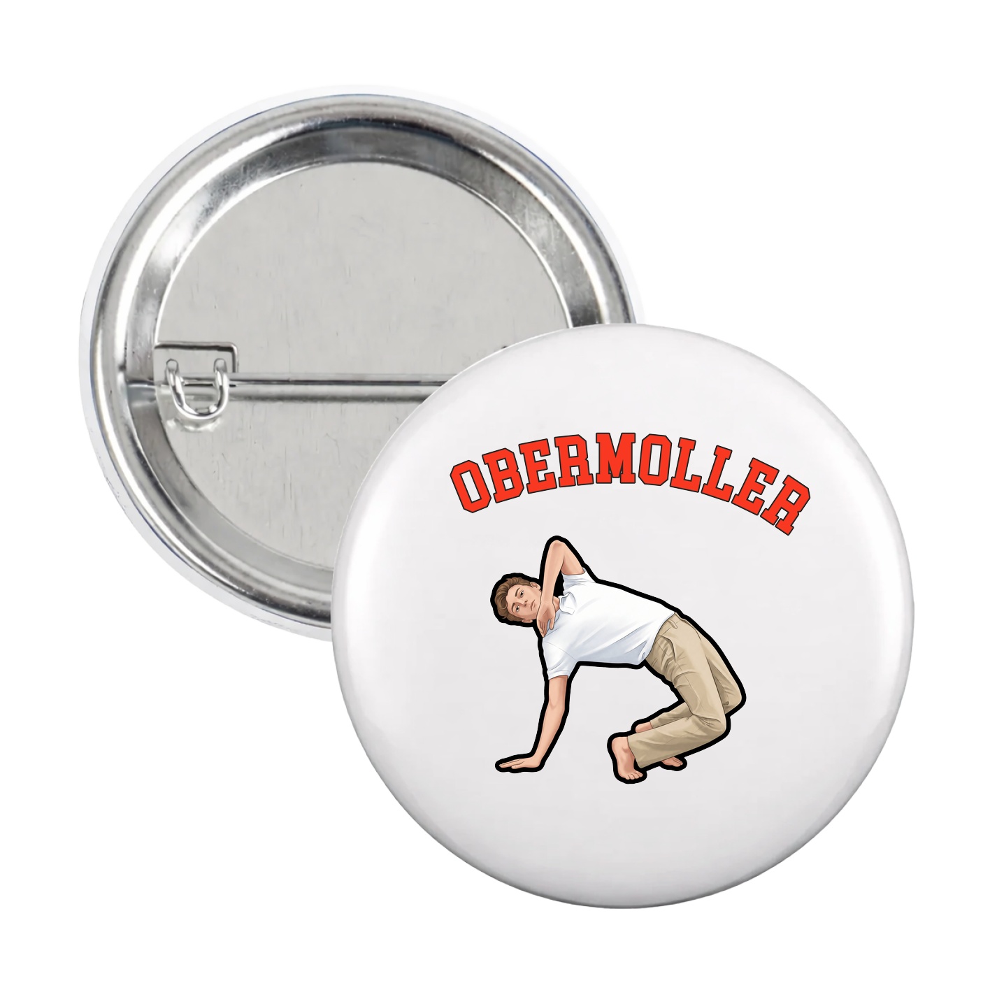 Game Day Button — Shirsey Arch in White