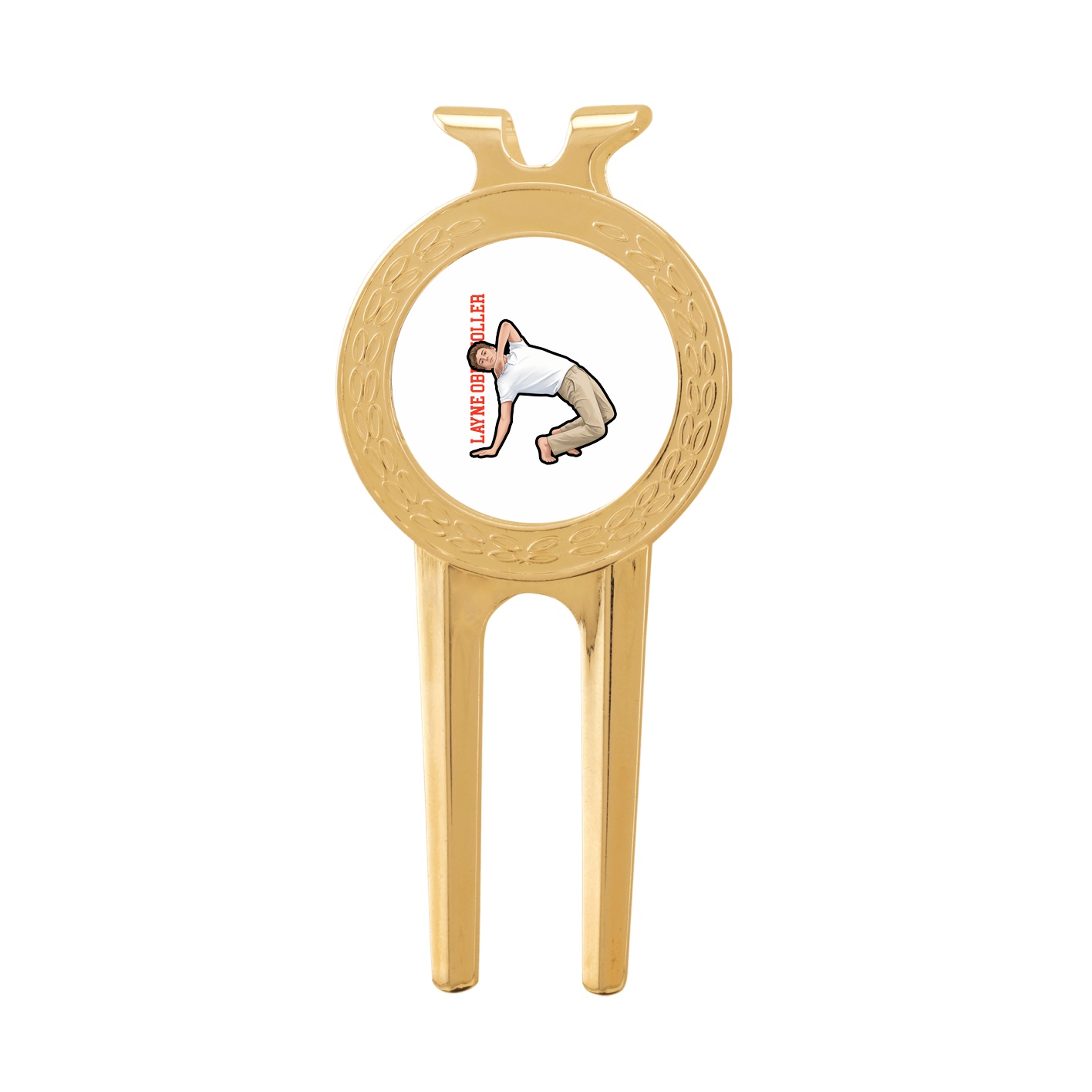 Divot Tool with Ball Marker — Name Vertical in Classic