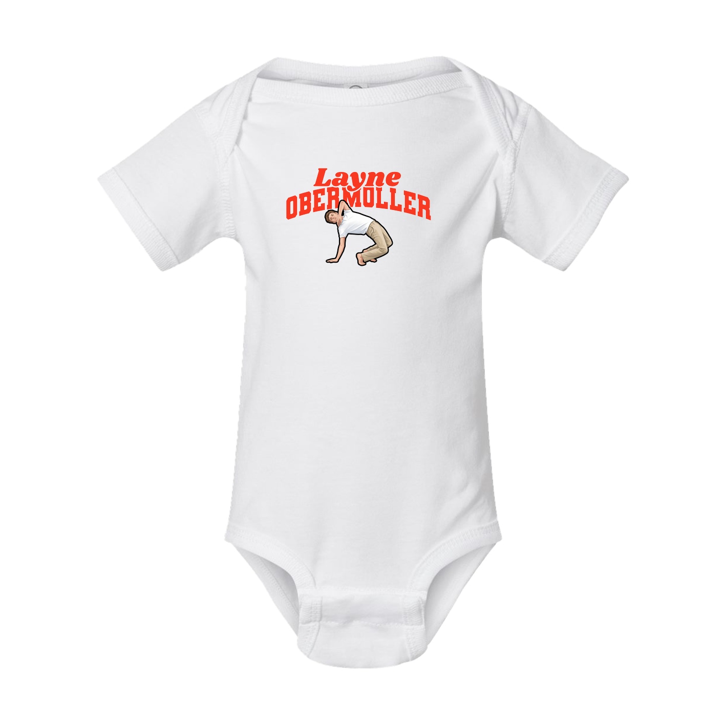 Baby Onesie — Signature Arch in White