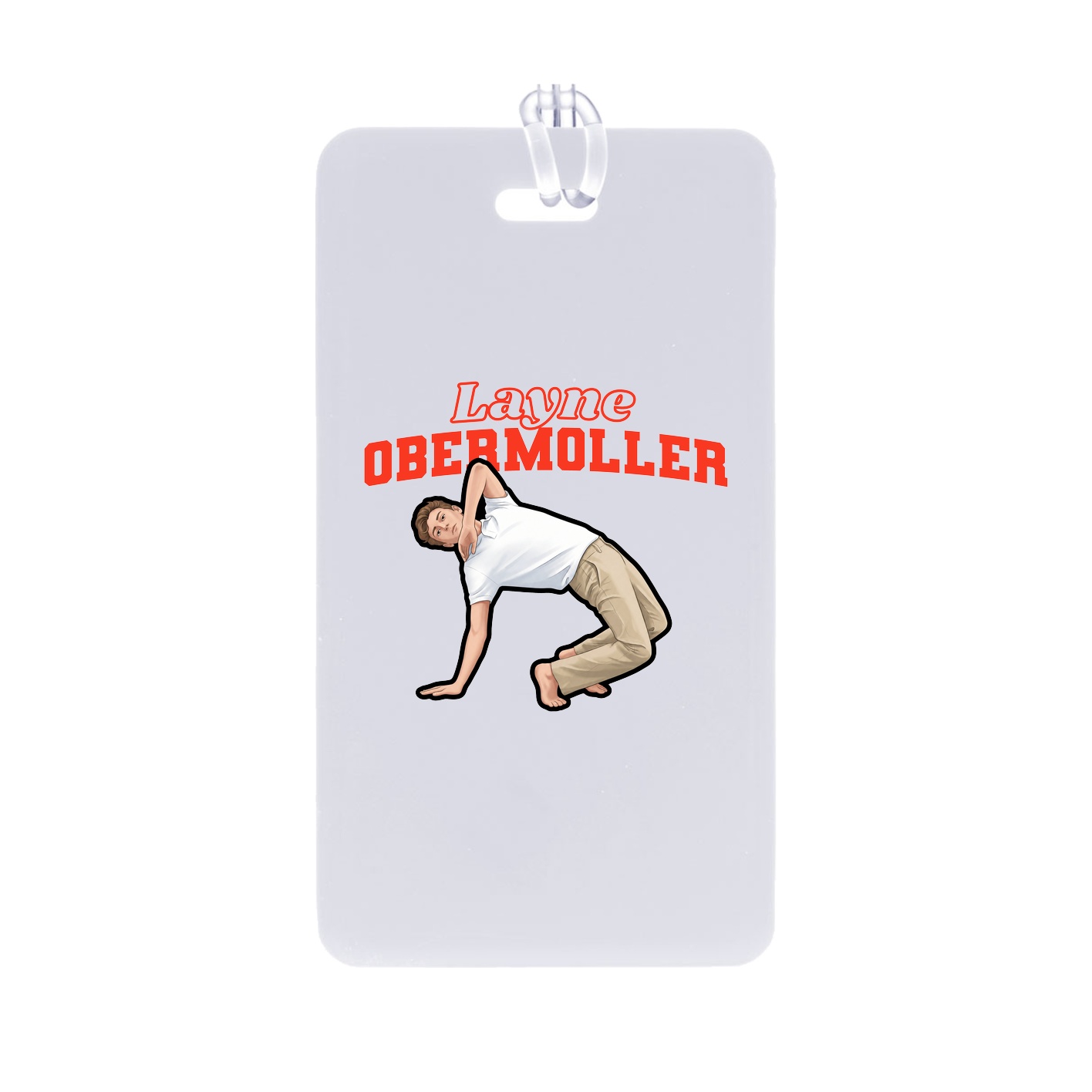 Bag Tag — Name Arch in Classic