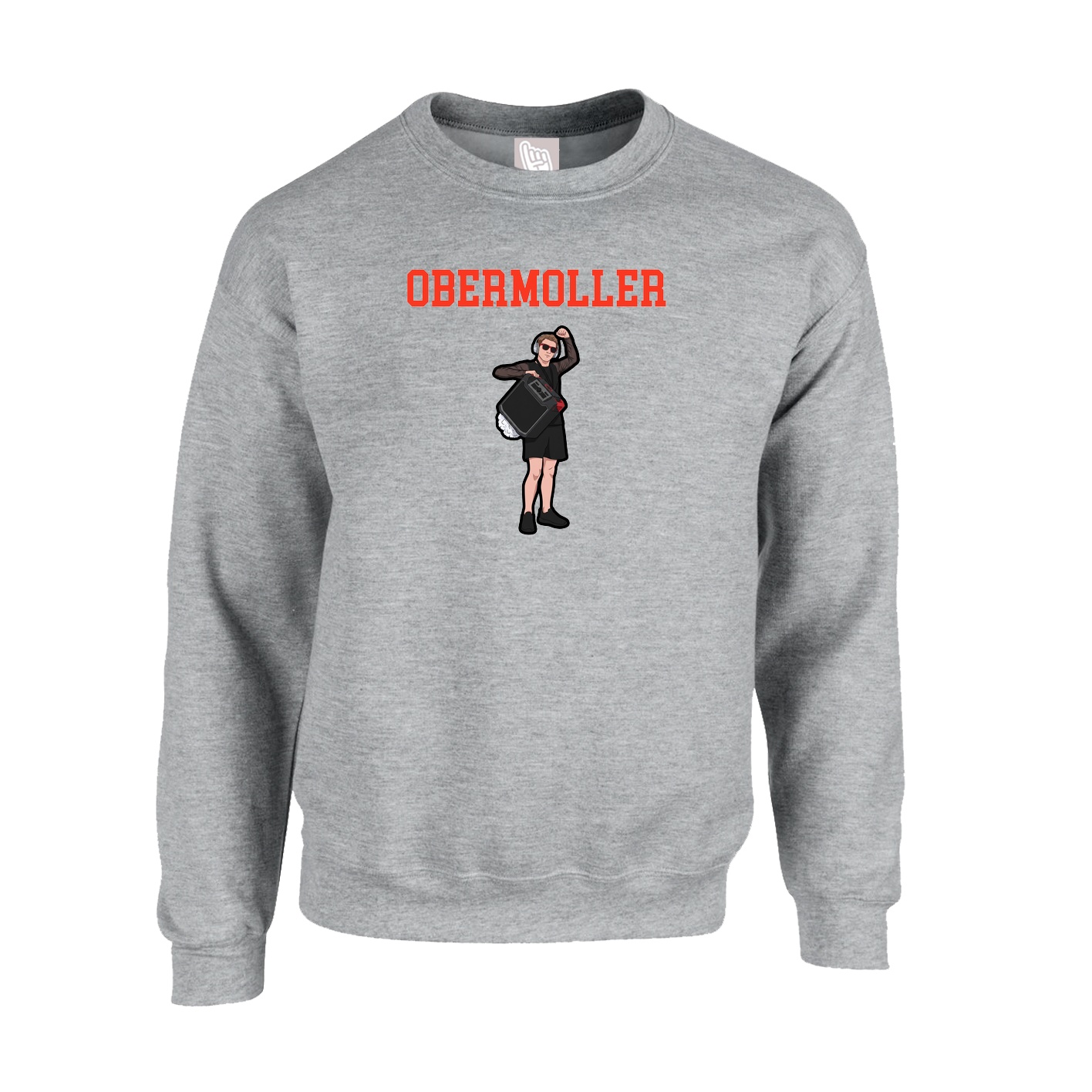 Fleece Crew — Shirsey in Grey