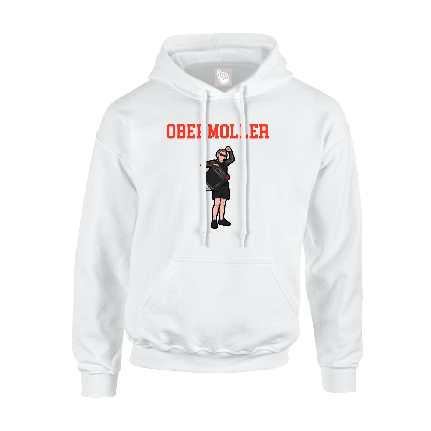 Youth Hoodie — Shirsey in White