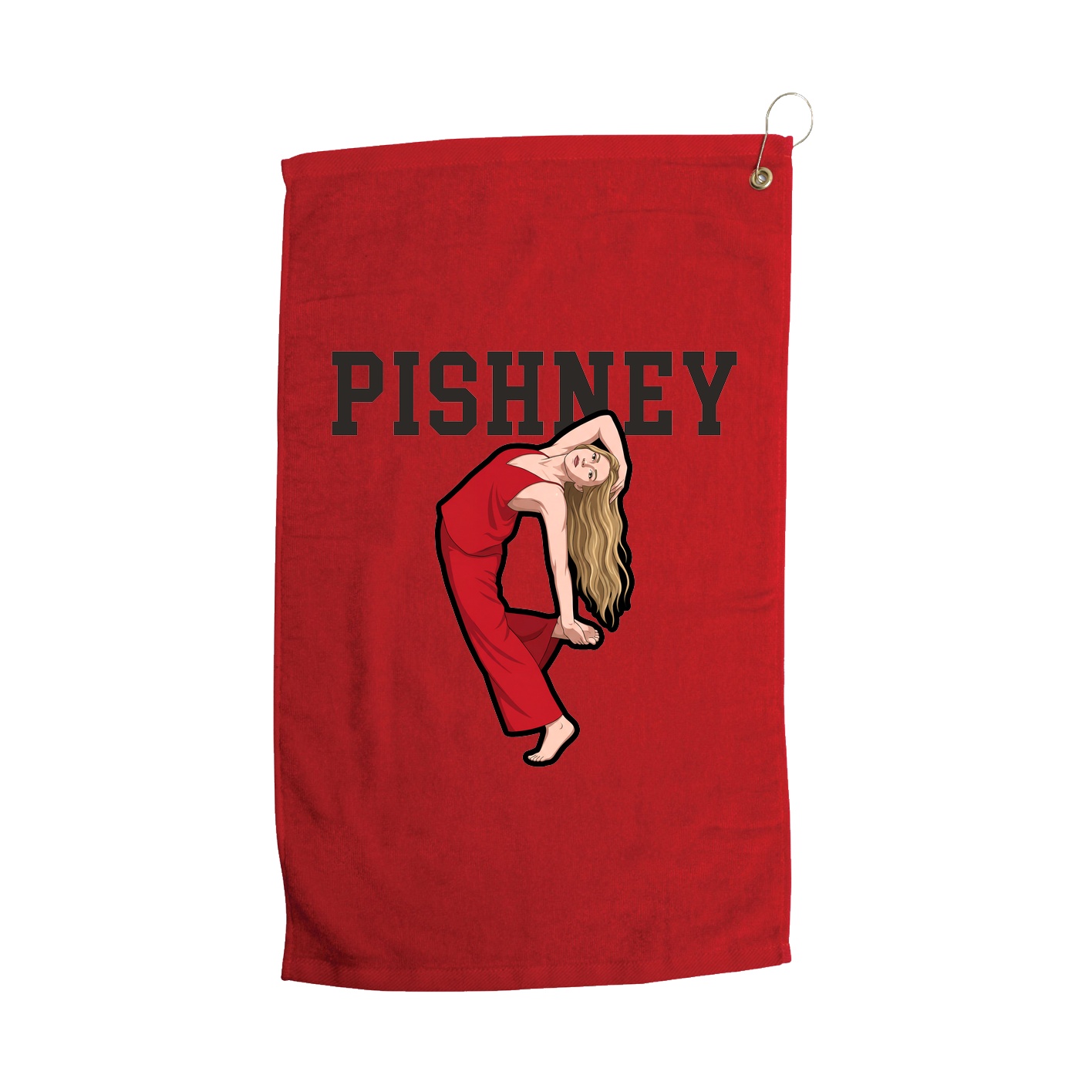 Golf Towel — Shirsey in Red