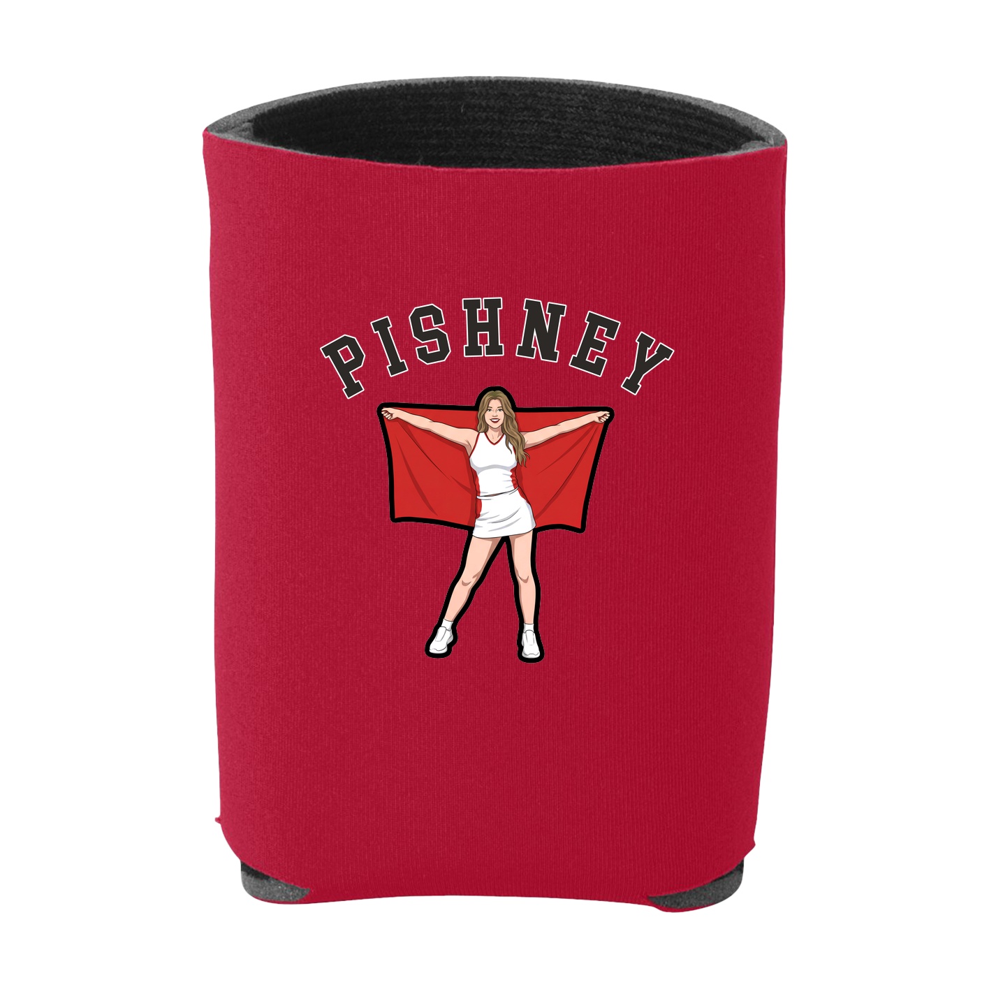 Can Holder — Shirsey Arch in Red