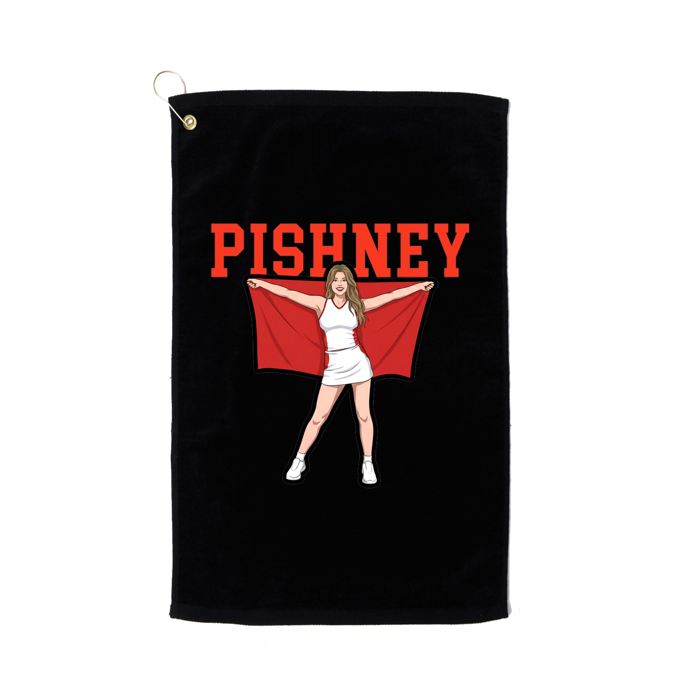 Golf Towel — Shirsey in Black