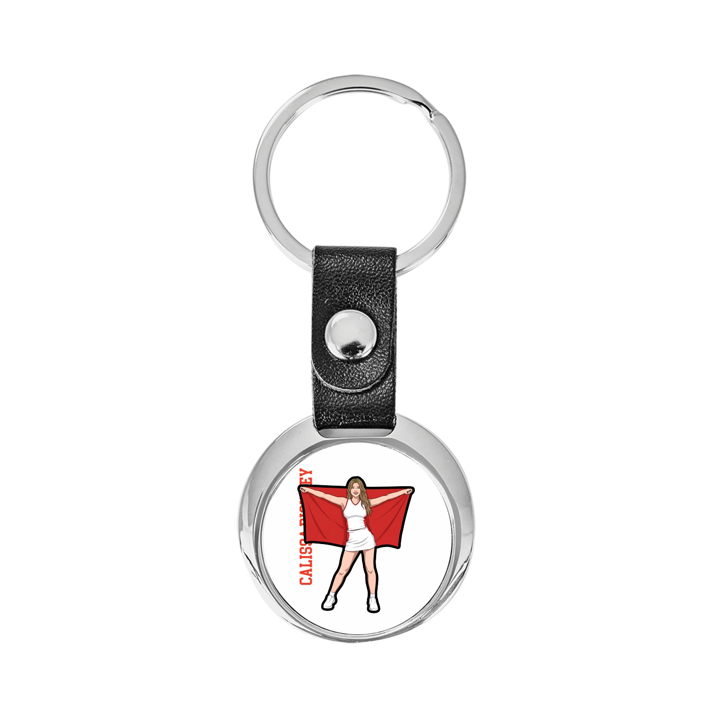 Key Chain — Name Vertical in Classic