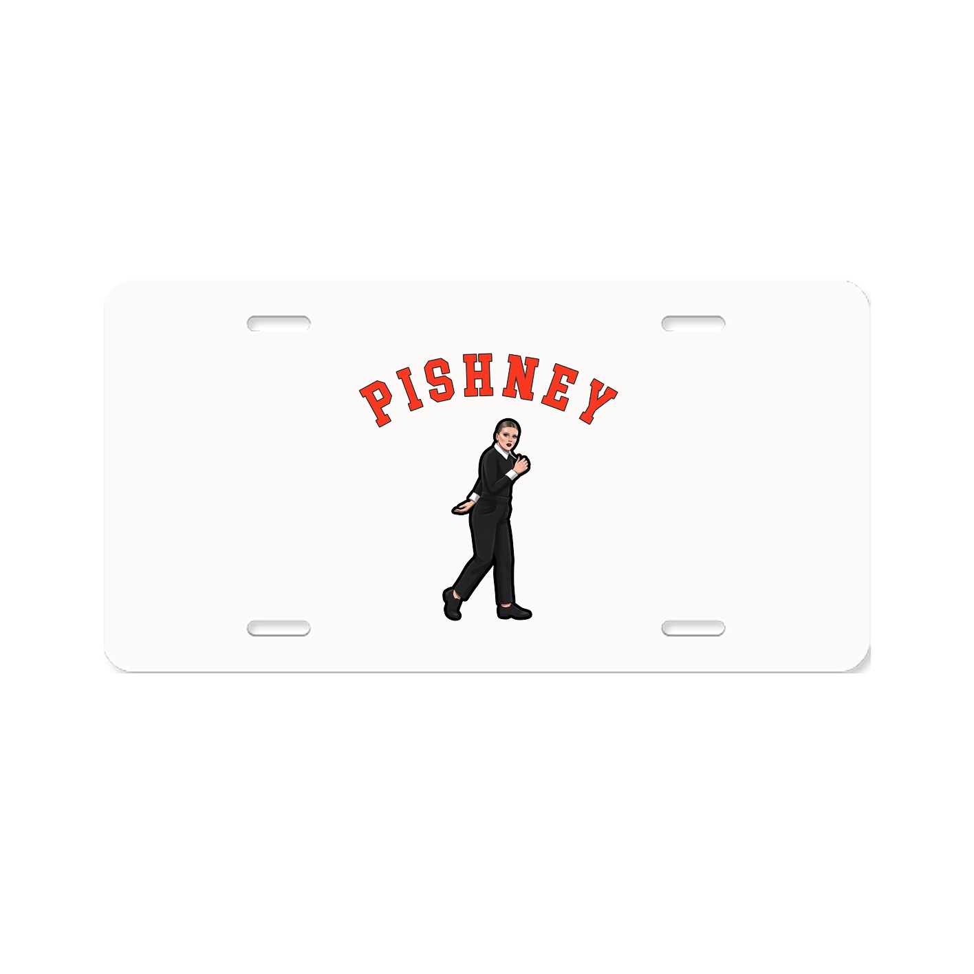 License Plate — Shirsey Arch in Classic