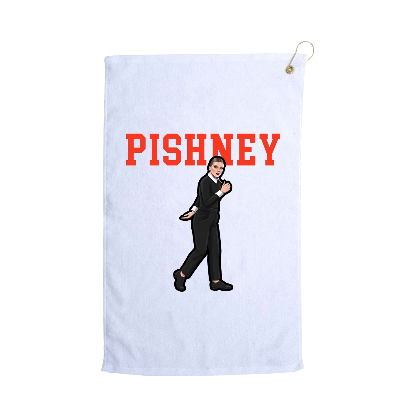 Golf Towel — Shirsey in White