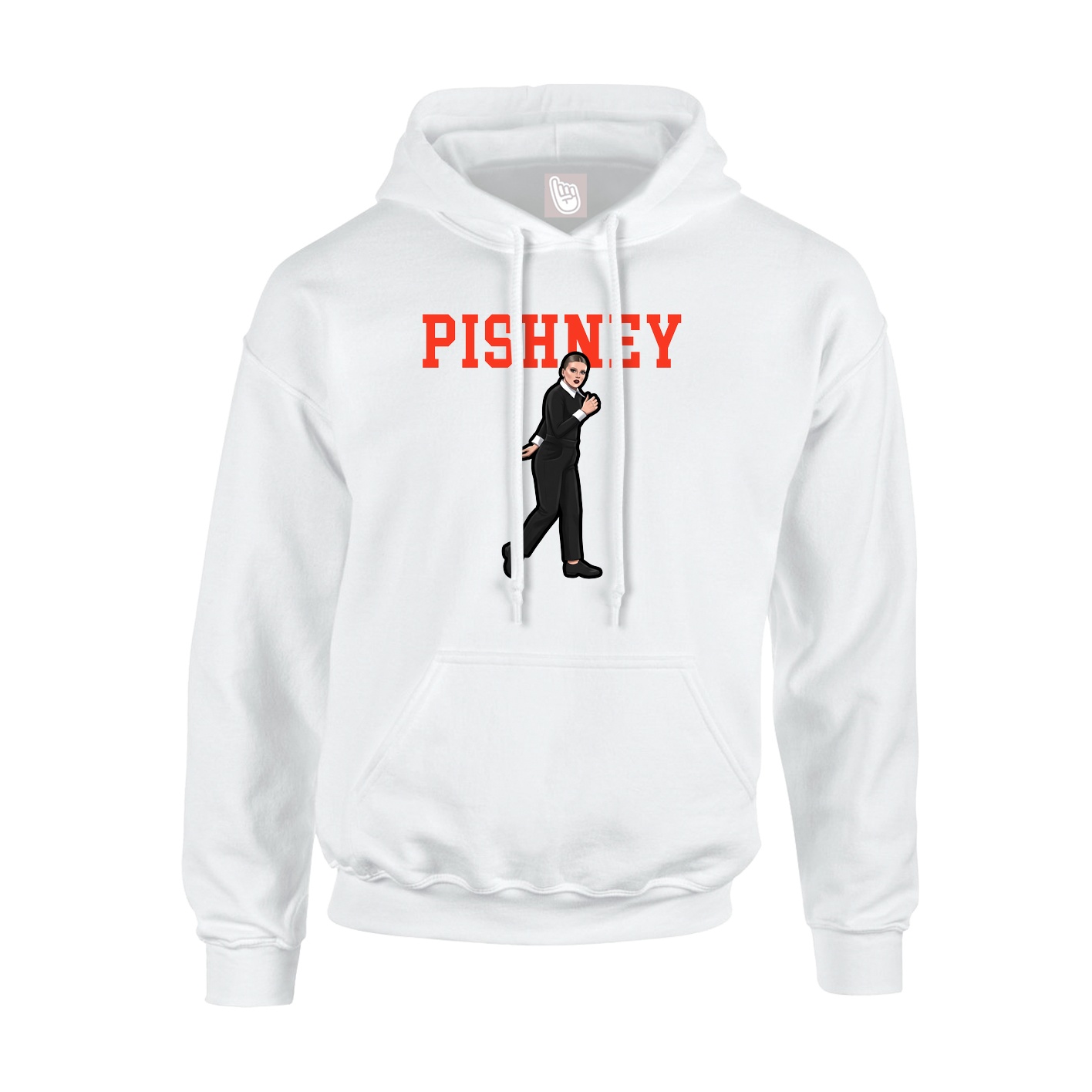 Youth Hoodie — Shirsey in White