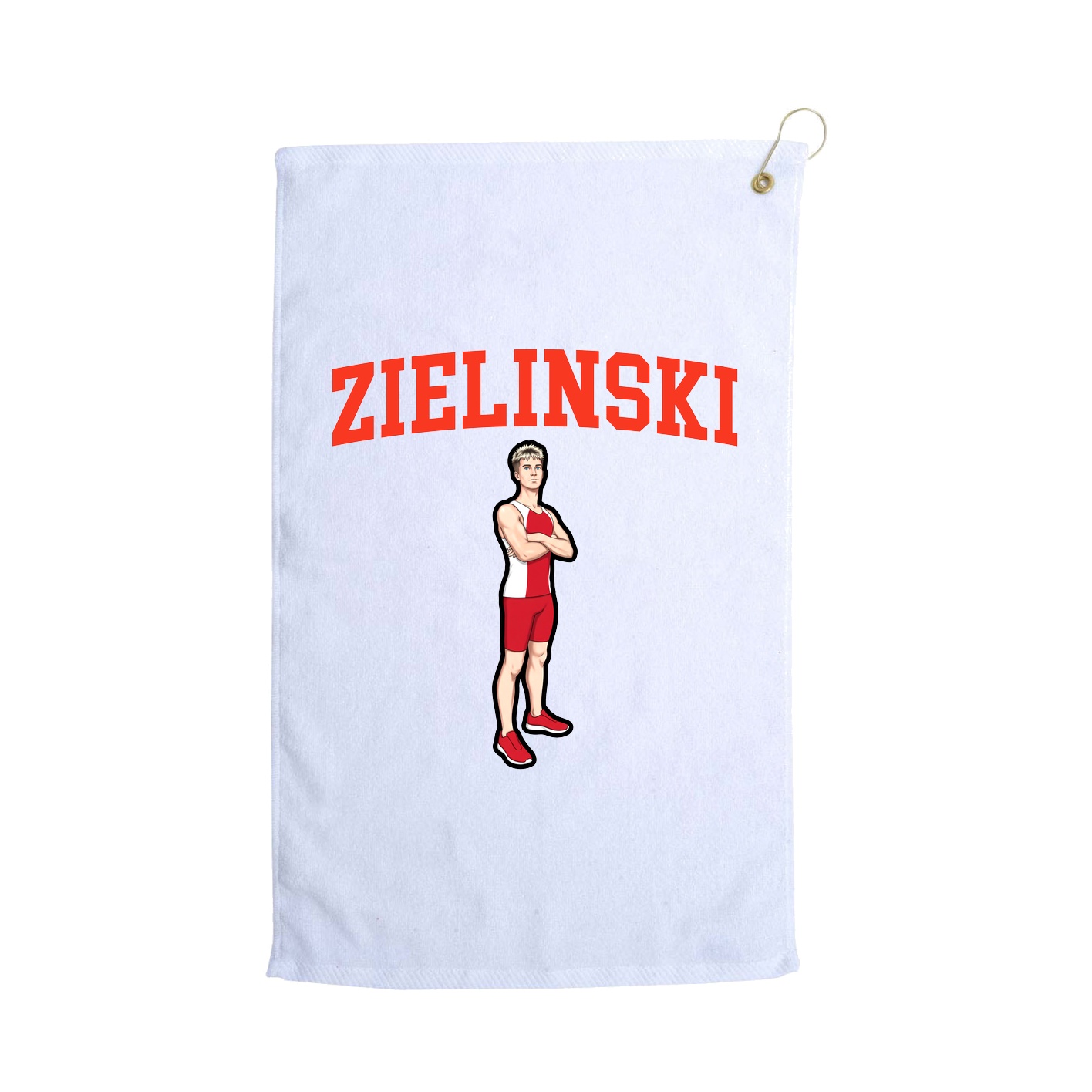 Golf Towel — Shirsey in White
